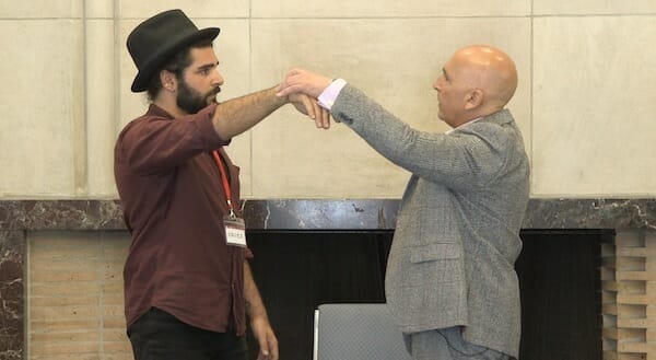 Freddy with Xavier