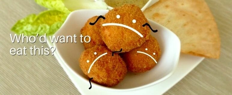 Sad chicken tenders