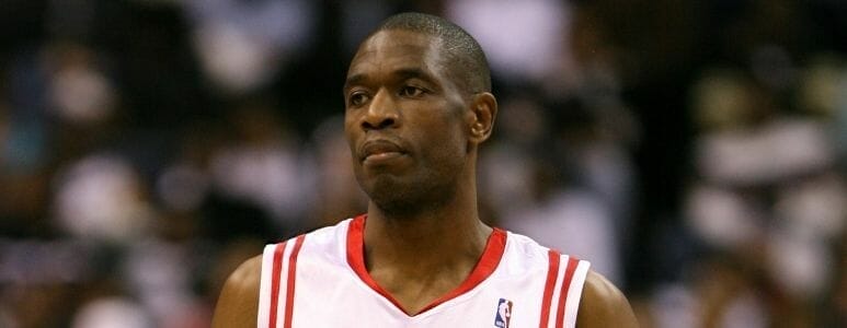 Mutombo In A Game Looking Serious