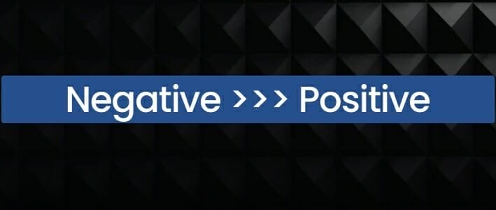 Does the Unconscious Mind Process Negatives? - Mike Mandel Hypnosis Blog Image 02 The Negative Comes Before The Positive