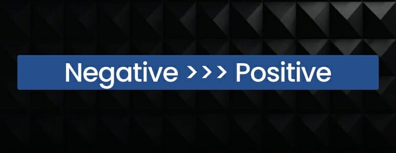 Does the Unconscious Mind Process Negatives? - Mike Mandel Hypnosis Blog Image 02 The Negative Comes Before The Positive