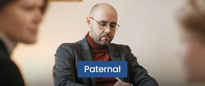 Bald Man Wearing Glasses With His Eyes Closed