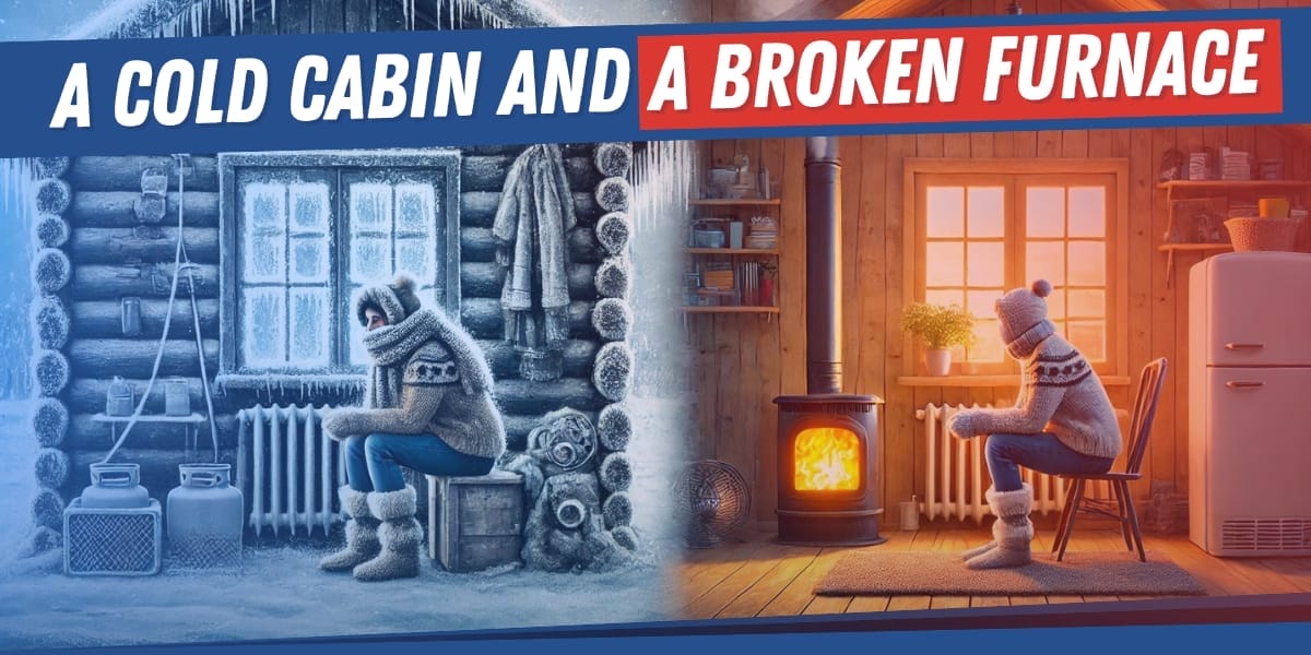 A Cold Cabin And A Broken Furnace
