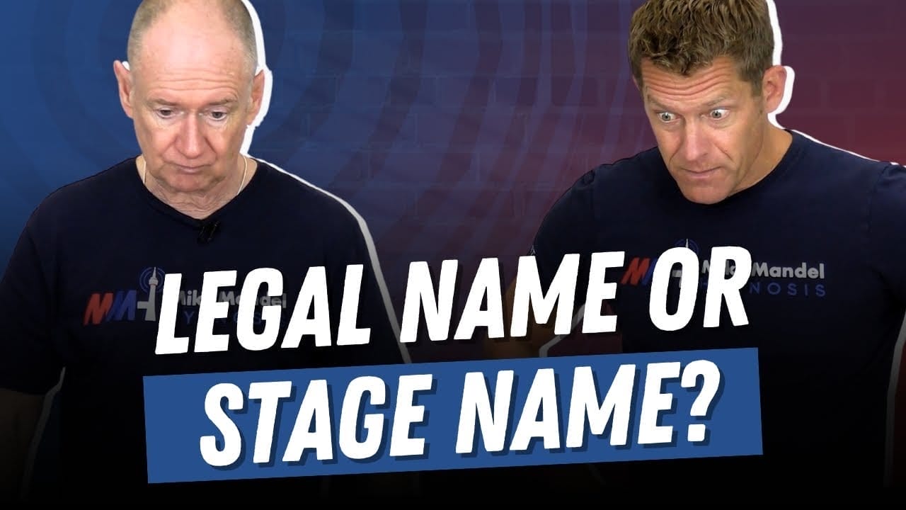 Legal Name Or Stage Name