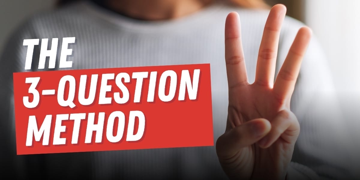 The 3-Question Method Self Hypnosis